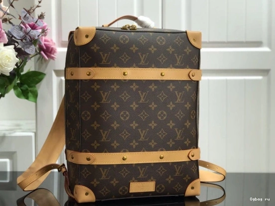 VUITTON BACKPACK SOFT TRUNK LOUIS PM 0806